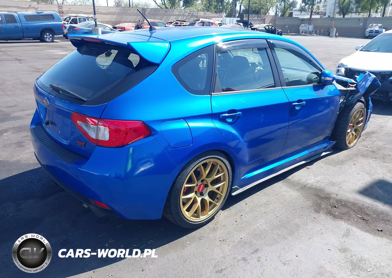 2008 Subaru Impreza Wrx Sti VIN:JF1GR89638L818302 - 4