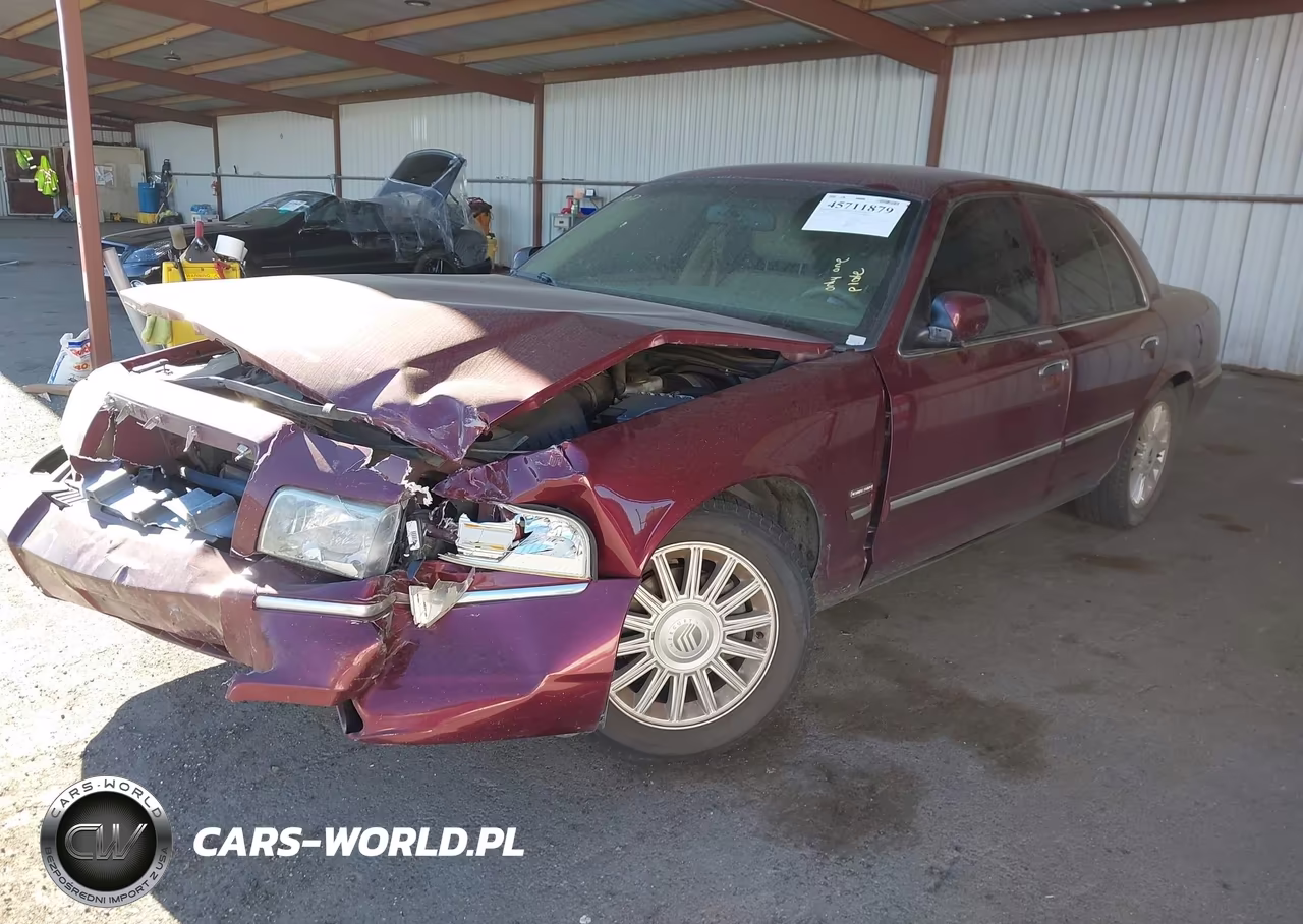 2009 Mercury Grand Marquis Ls (Fleet Only) VIN:2MEHM75V89X622976 - 2