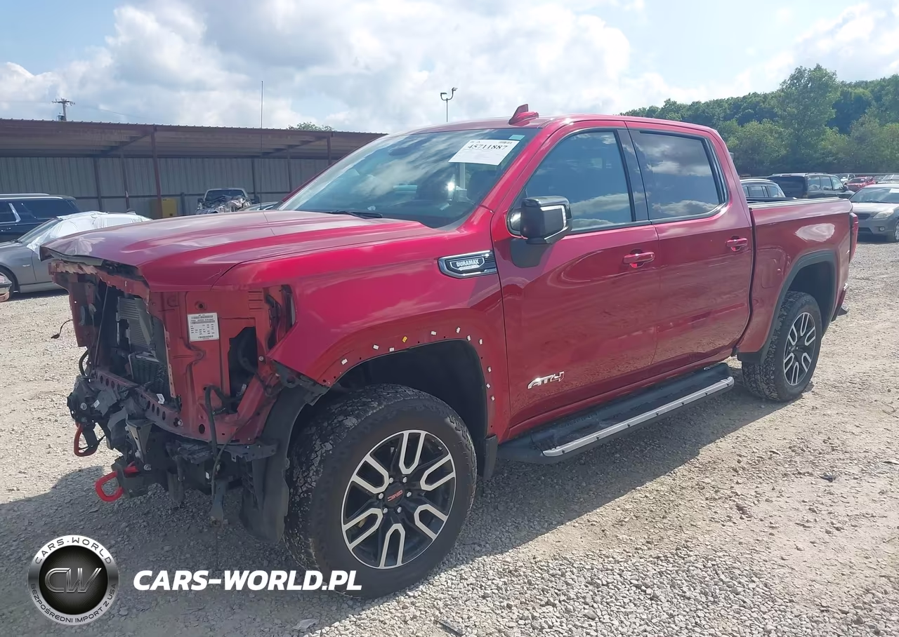 2025 GMC Sierra 1500 4Wd Short Box At4 VIN:3GTUUEE82SG156041 - 2