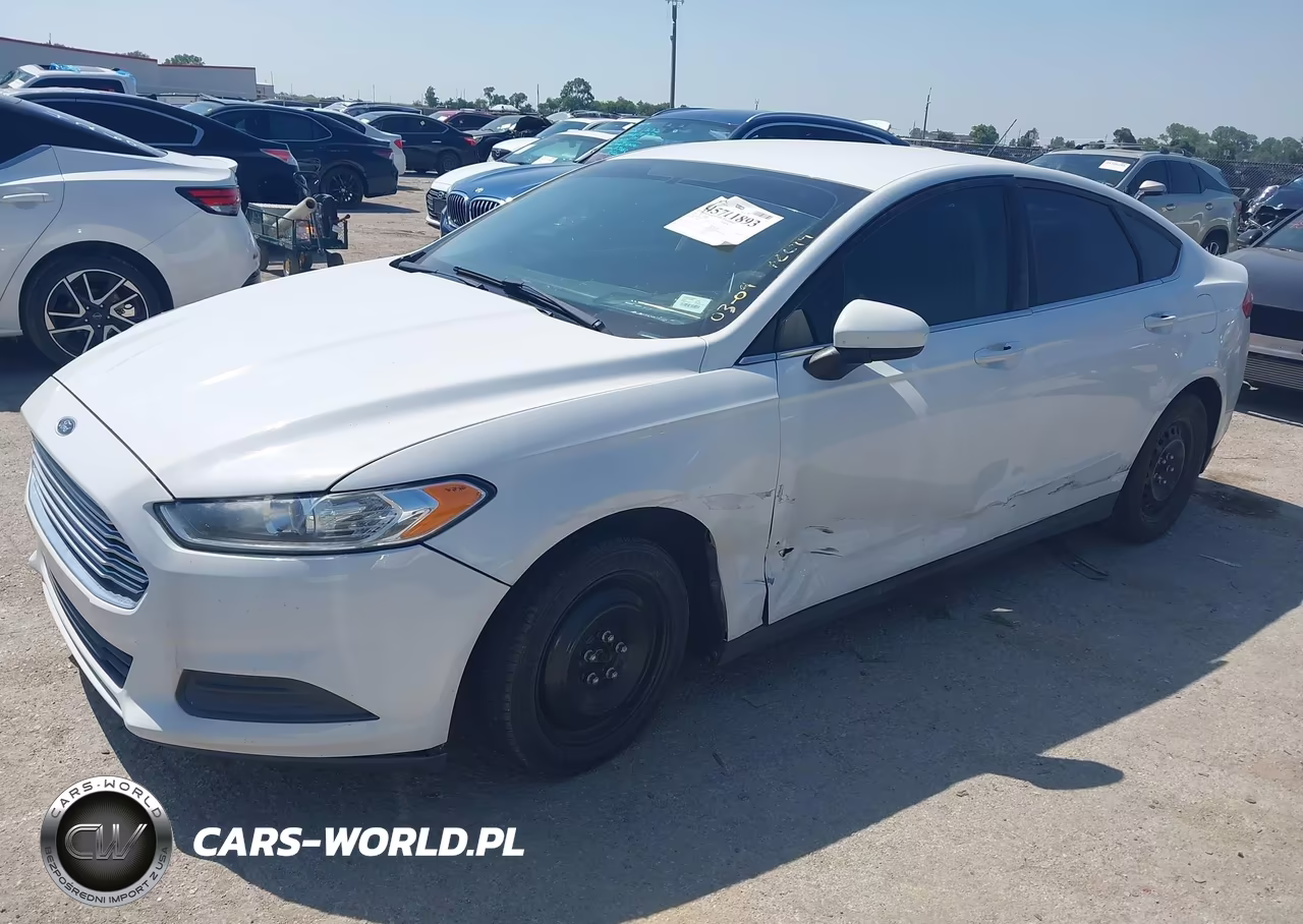 2013 Ford Fusion S VIN:3FA6P0G73DR364708 - 2