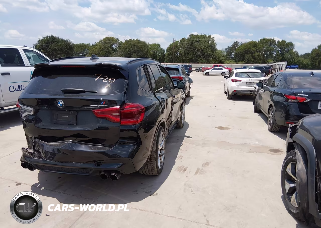 2021 BMW X3 M VIN:5YMTS0C03M9G14927 - 4