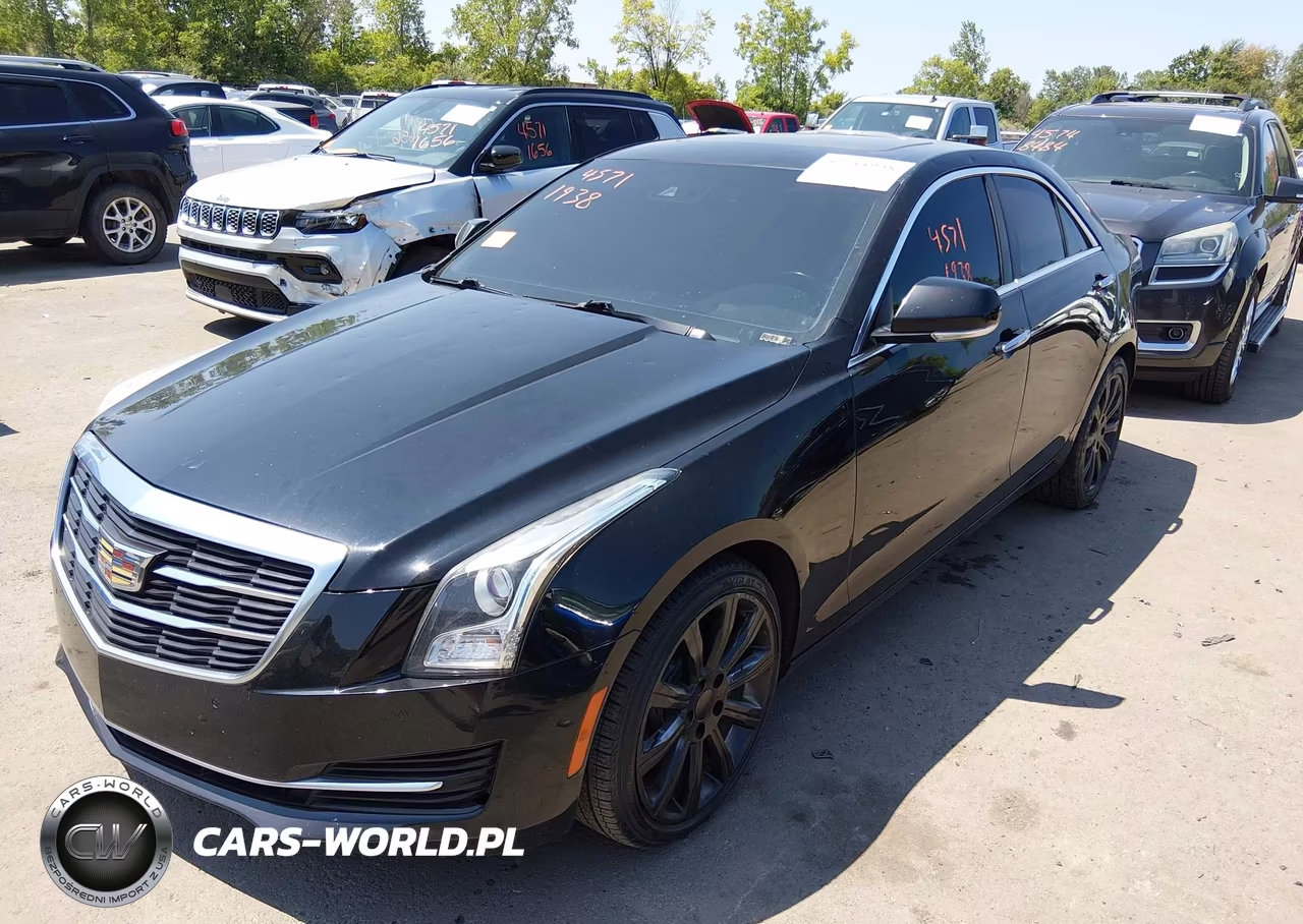 2017 Cadillac Ats Luxury VIN:1G6AH5SXXH0154783 - 2