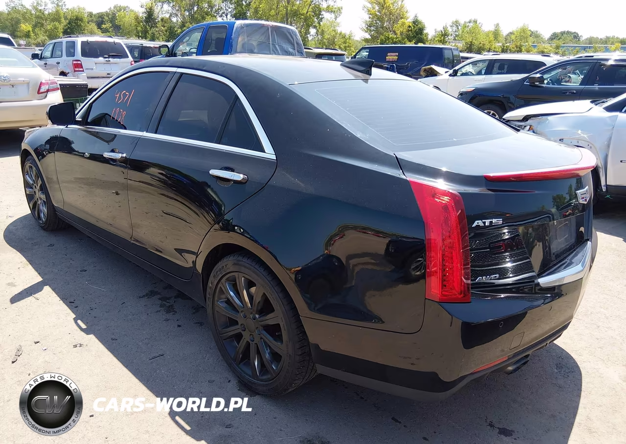 2017 Cadillac Ats Luxury VIN:1G6AH5SXXH0154783 - 3