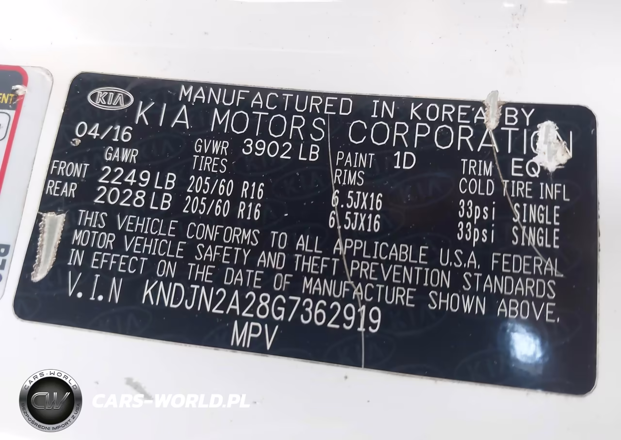 2016 Kia Soul VIN:KNDJN2A28G7362919 - 9
