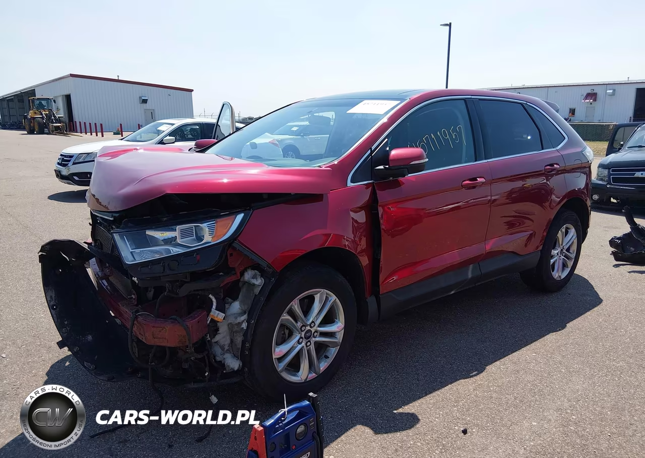 2015 Ford Edge Sel VIN:2FMTK4J80FBC28117 - 2