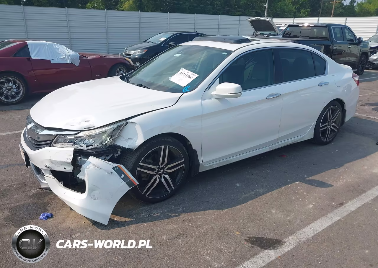 2016 Honda Accord Touring VIN:1HGCR3F92GA027734 - 2