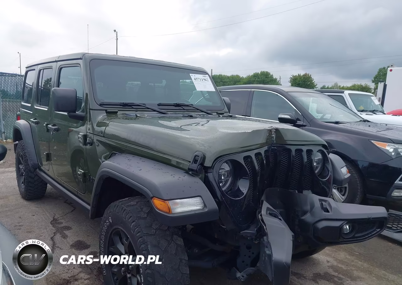2021 Jeep Wrangler Unlimited Willys 4X4 – zdjęcie 1 z 16