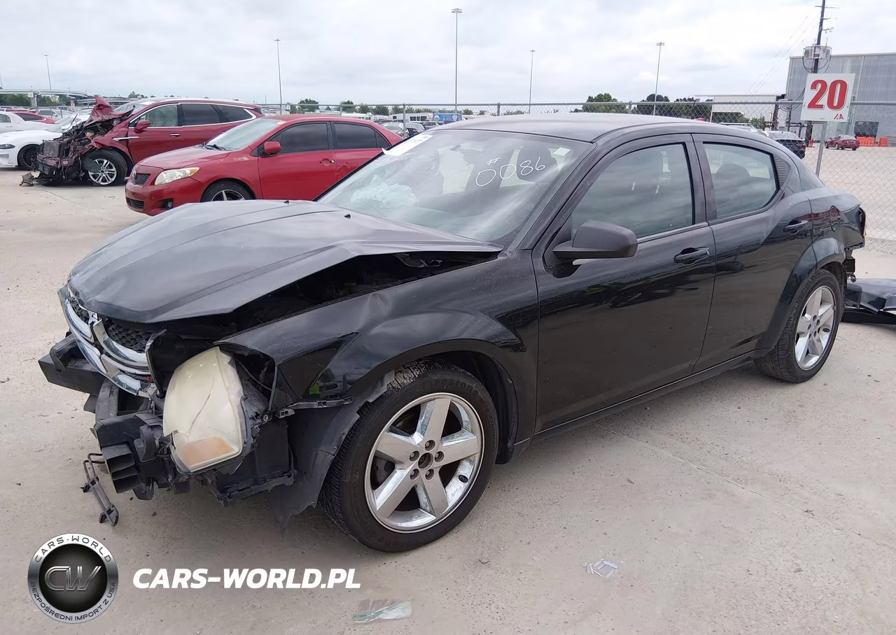 2013 Dodge Avenger Se VIN:1C3CDZAB8DN710086 - 2