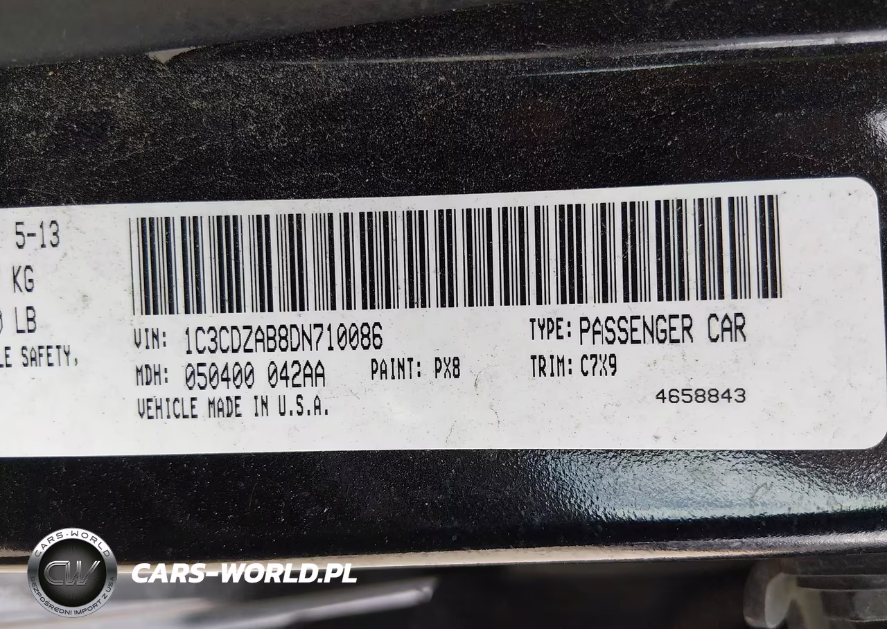 2013 Dodge Avenger Se VIN:1C3CDZAB8DN710086 - 9