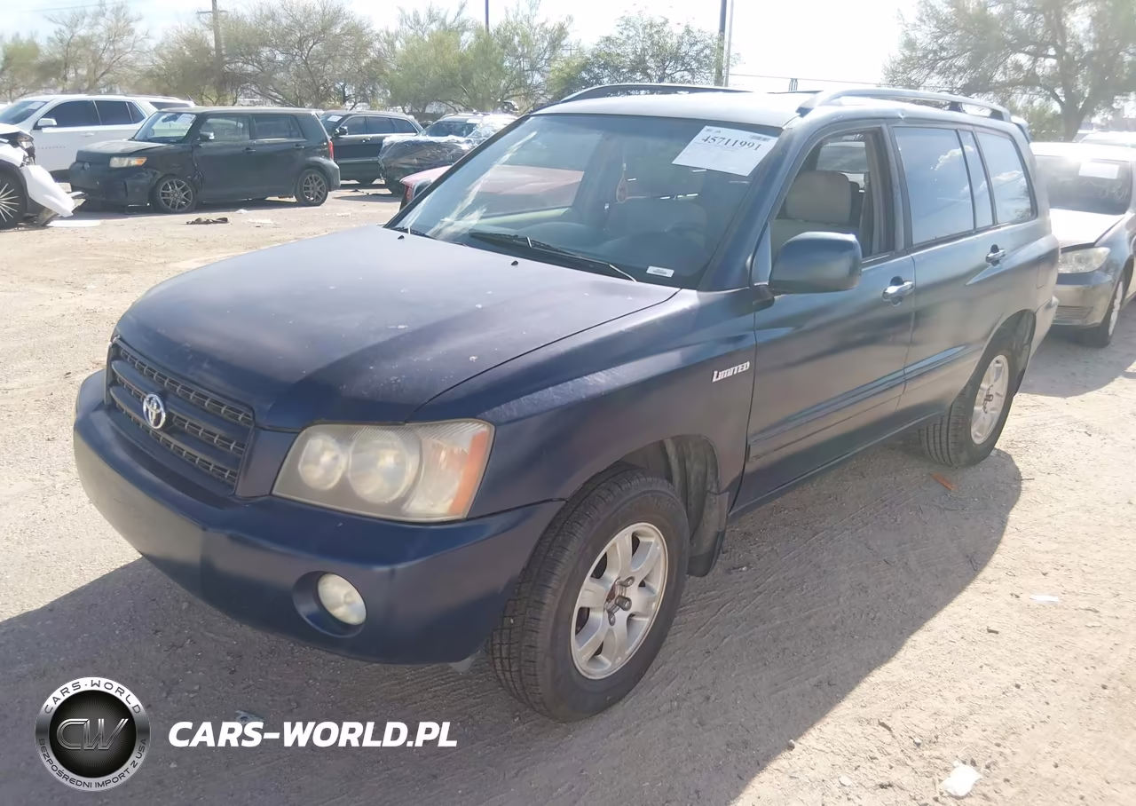 2001 Toyota Highlander V6 VIN:JTEGF21A110022683 - 2