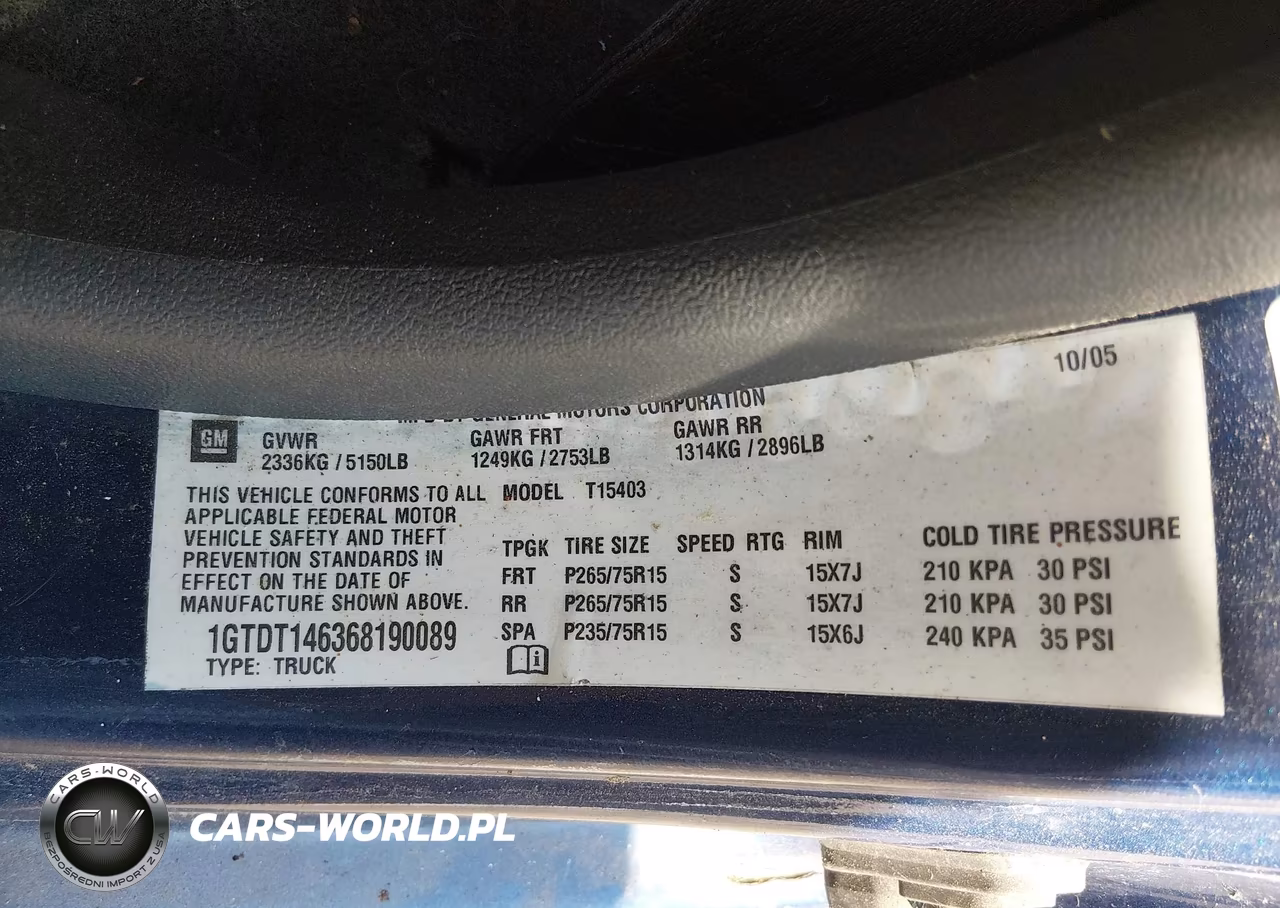 2006 GMC Canyon Sle3 VIN:1GTDT146368190089 - 8
