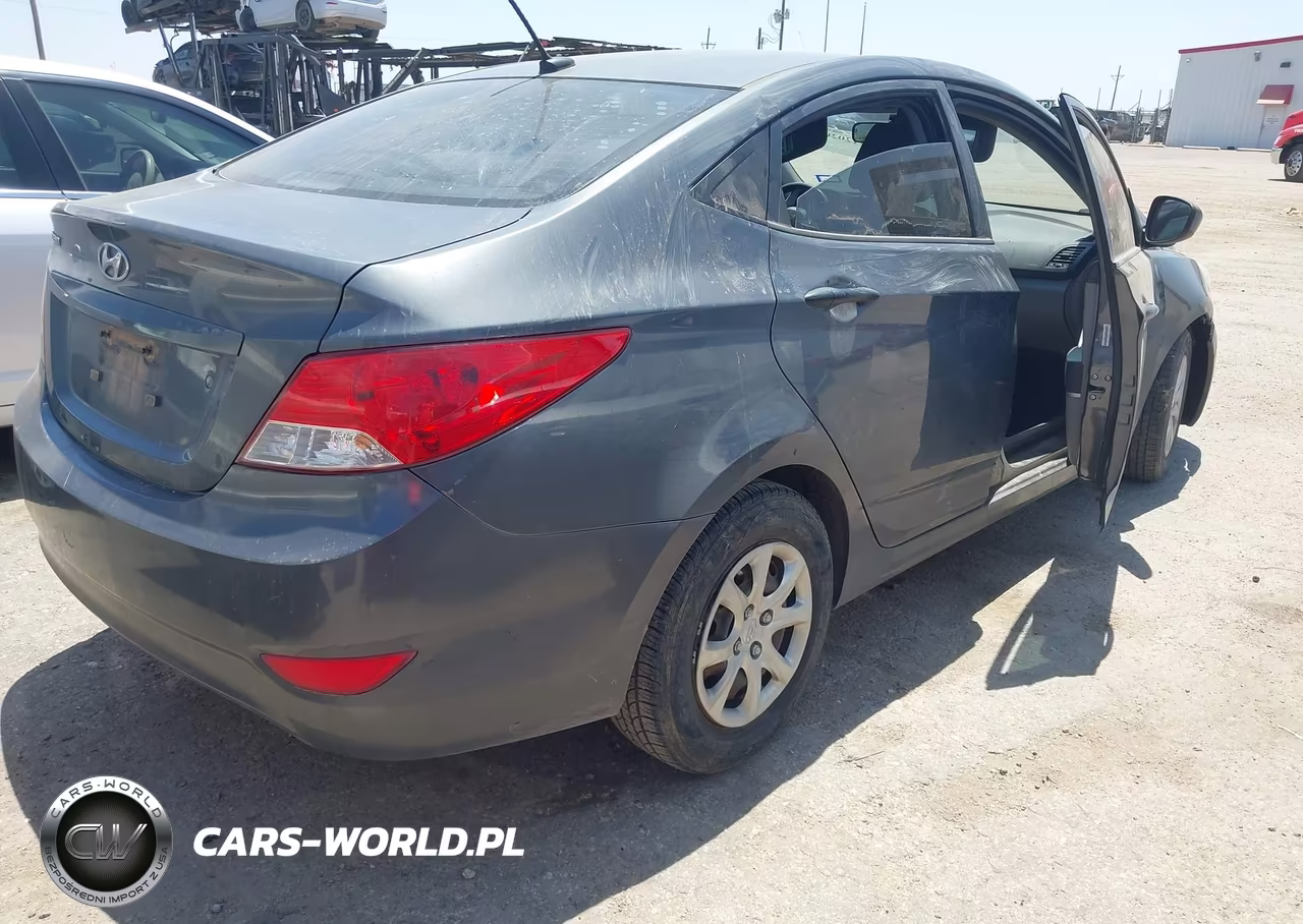 2012 Hyundai Accent Gls VIN:KMHCT4AE1CU078706 - 4