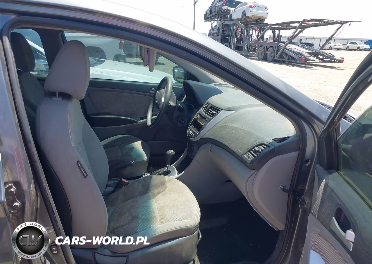 2012 Hyundai Accent Gls VIN:KMHCT4AE1CU078706 - 5