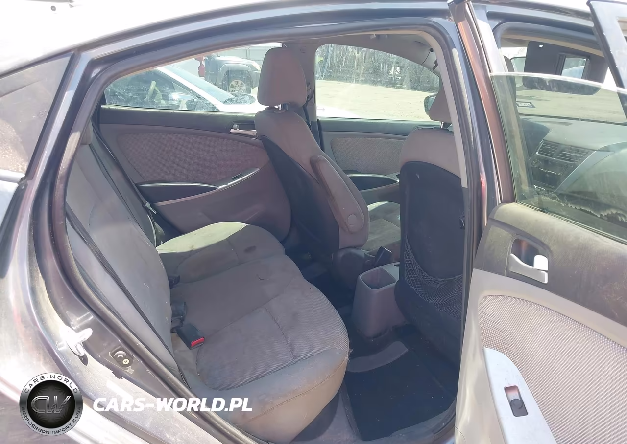 2012 Hyundai Accent Gls VIN:KMHCT4AE1CU078706 - 8