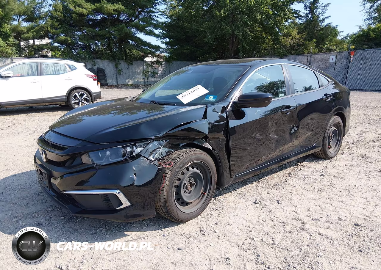 2020 Honda Civic Lx VIN:2HGFC2F63LH569113 - 2