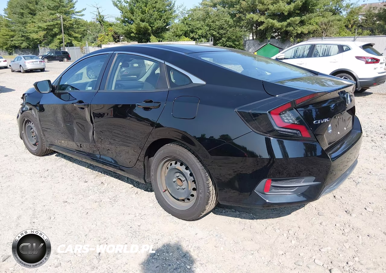 2020 Honda Civic Lx VIN:2HGFC2F63LH569113 - 3