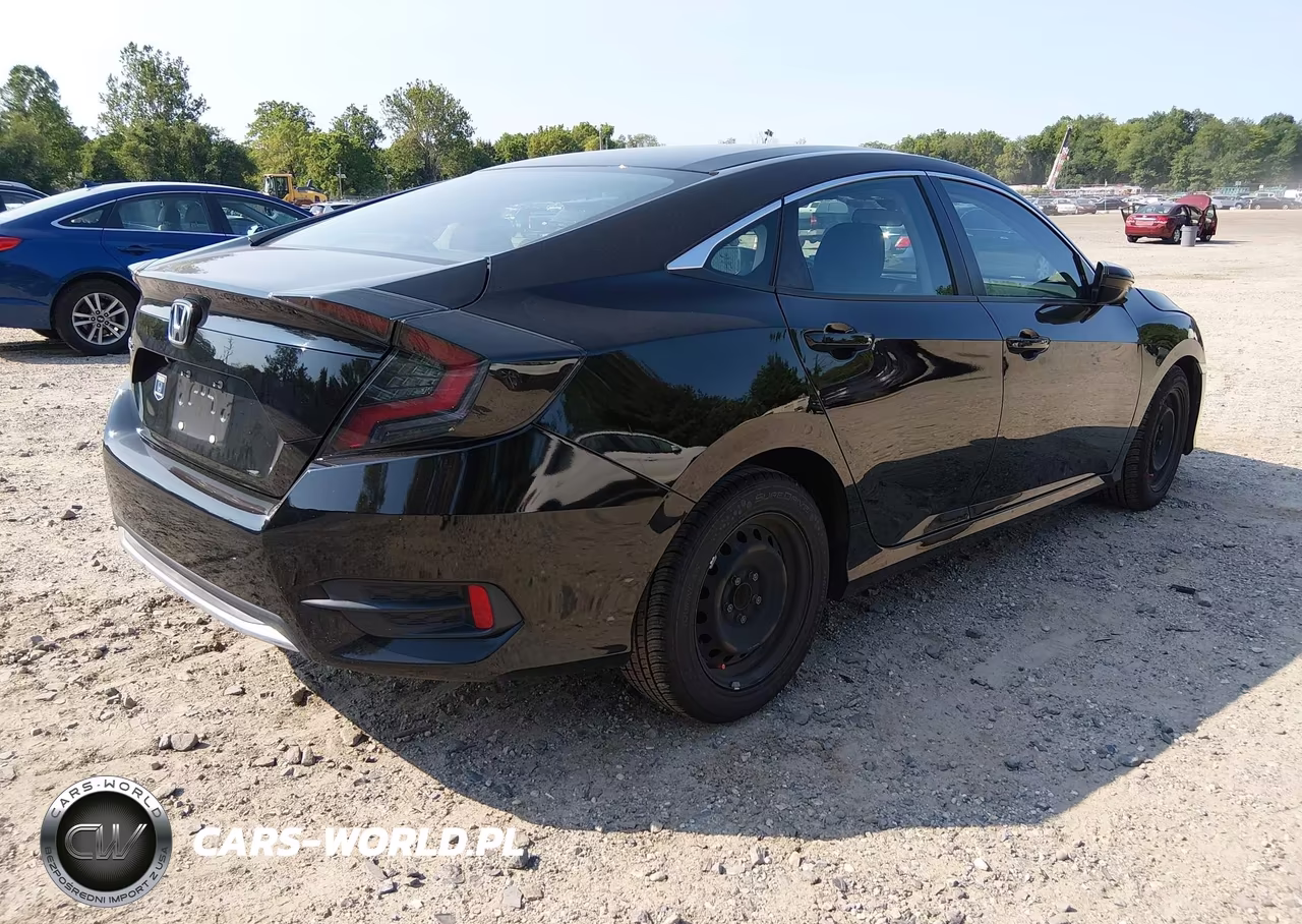 2020 Honda Civic Lx VIN:2HGFC2F63LH569113 - 4