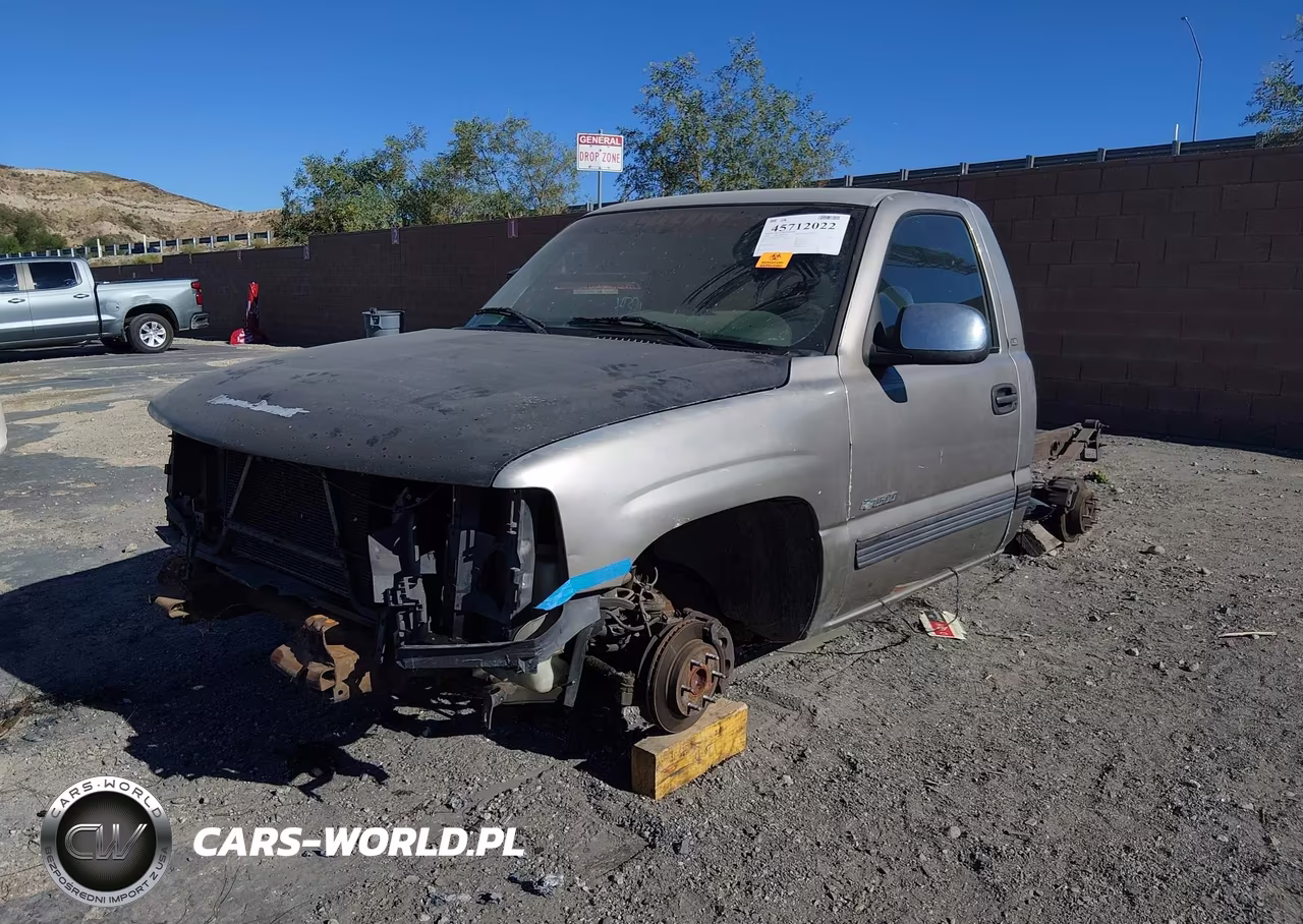 2000 Chevrolet Silverado 1500 Ls VIN:1GCEC14W8YZ350050 - 2
