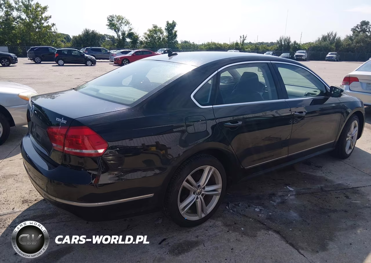 2013 Volkswagen Passat 2.0L Tdi Se VIN:1VWBN7A30DC120250 - 4