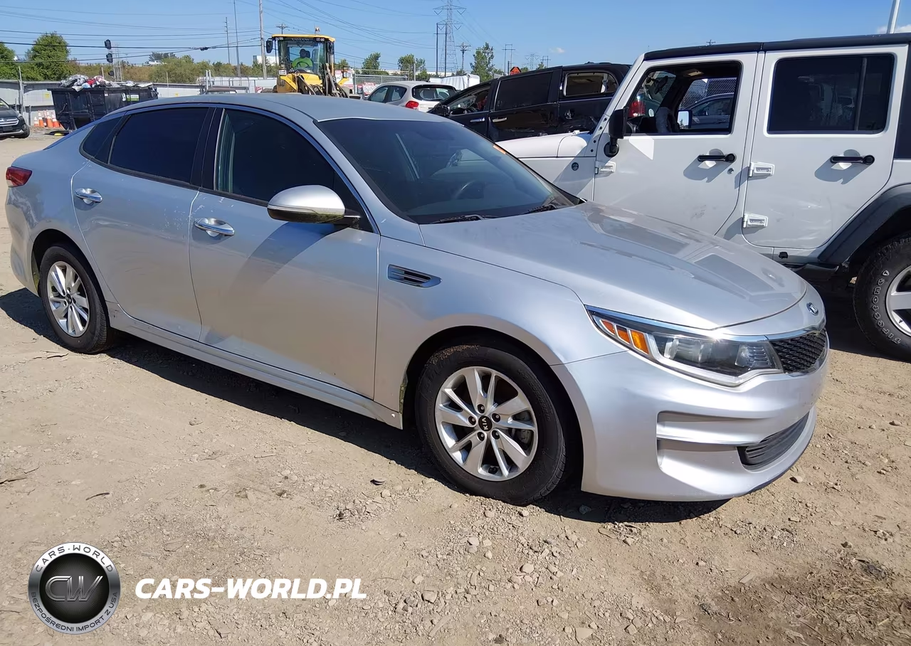 2018 Kia Optima Lx VIN:5XXGT4L35JG186363 - 1