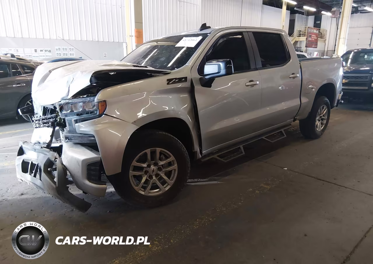 2021 Chevrolet Silverado 1500 4Wd Short Bed Rst VIN:1GCUYEETXMZ365488 - 2