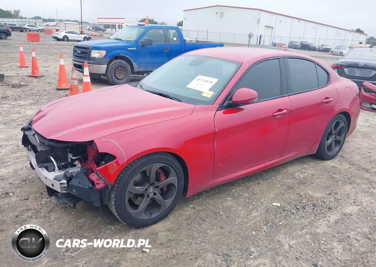 2019 Alfa Romeo Giulia Sport Rwd VIN:ZARFAMAN4K7598991 - 2