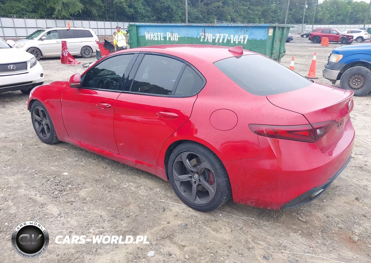 2019 Alfa Romeo Giulia Sport Rwd VIN:ZARFAMAN4K7598991 - 3