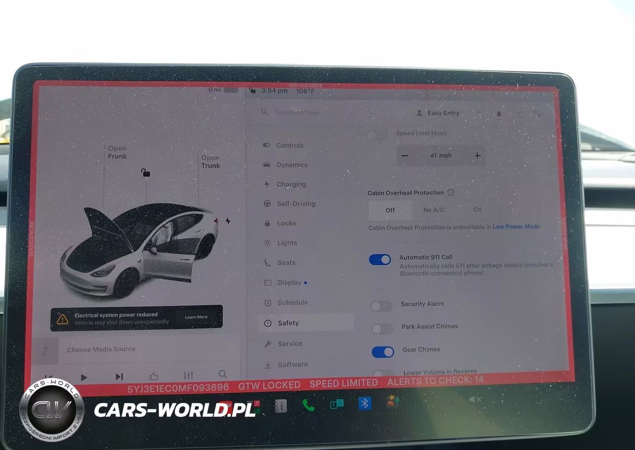 2021 Tesla Model 3 Performance Dual Motor All-Wheel Drive VIN:5YJ3E1EC0MF093696 - 19