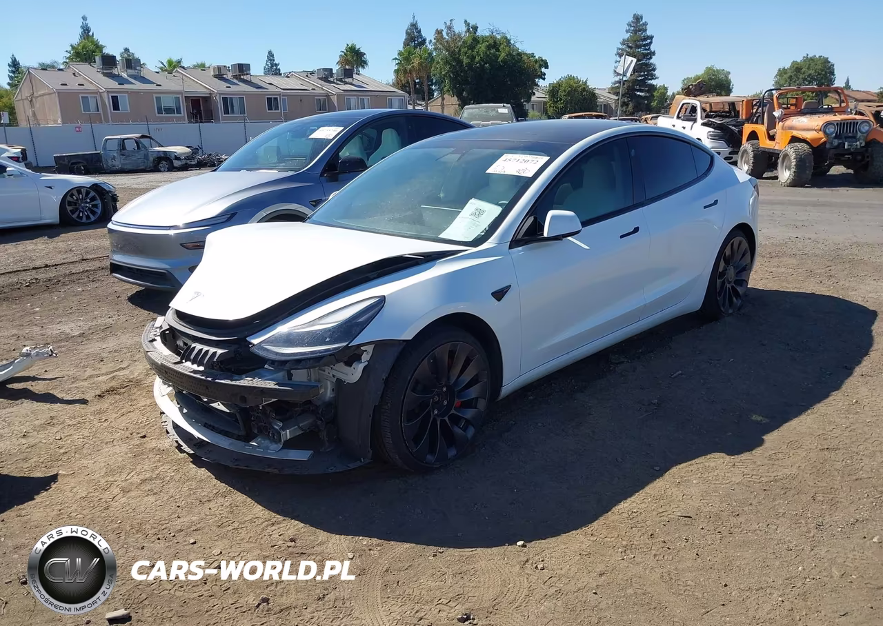 2021 Tesla Model 3 Performance Dual Motor All-Wheel Drive VIN:5YJ3E1EC0MF093696 - 2
