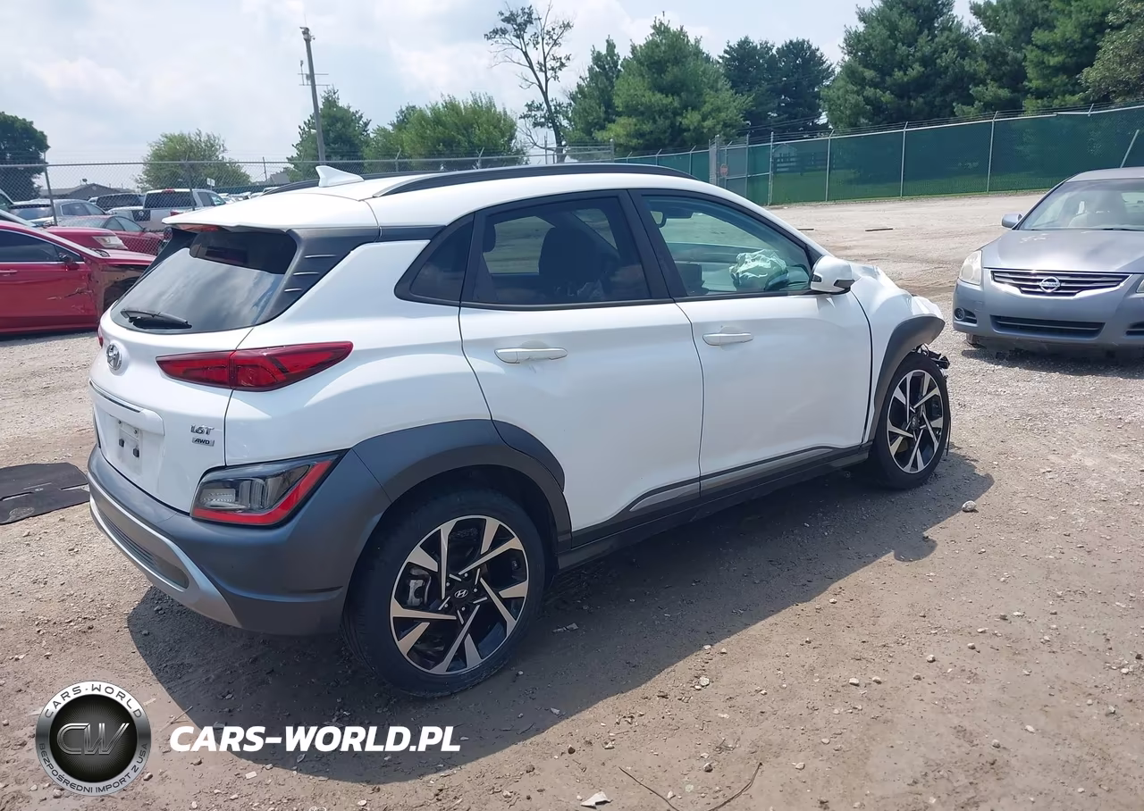2022 Hyundai Kona Limited VIN:KM8K5CA36NU804268 - 4