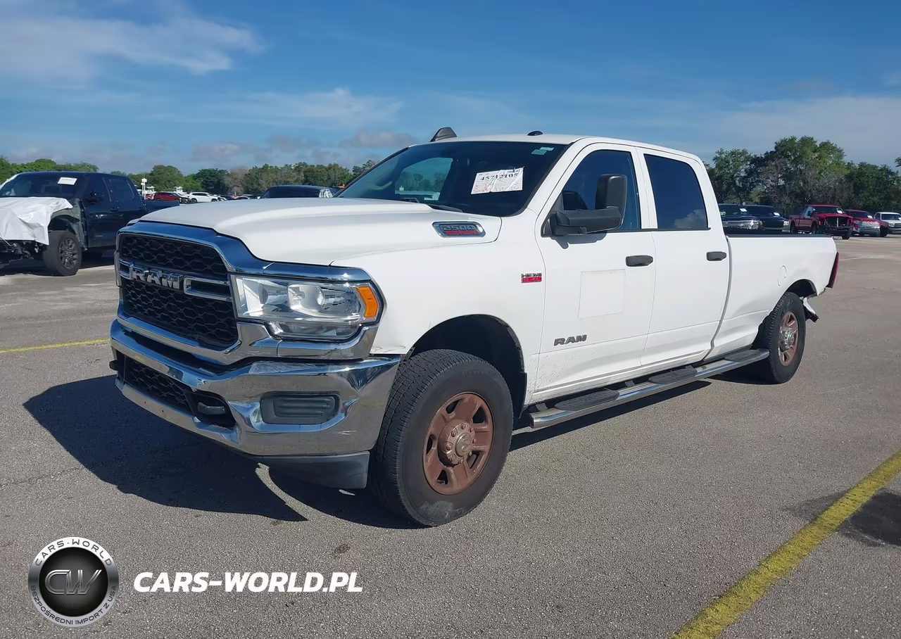 2019 Ram 2500 Tradesman 4X4 8' Box VIN:3C6UR5HJ8KG691477 - 2