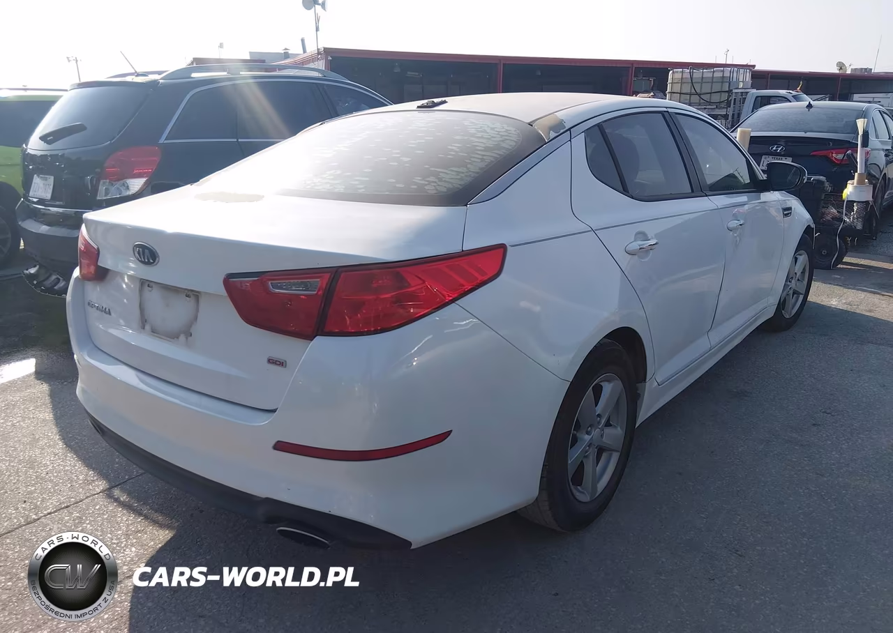 2014 Kia Optima Lx VIN:5XXGM4A70EG315411 - 4