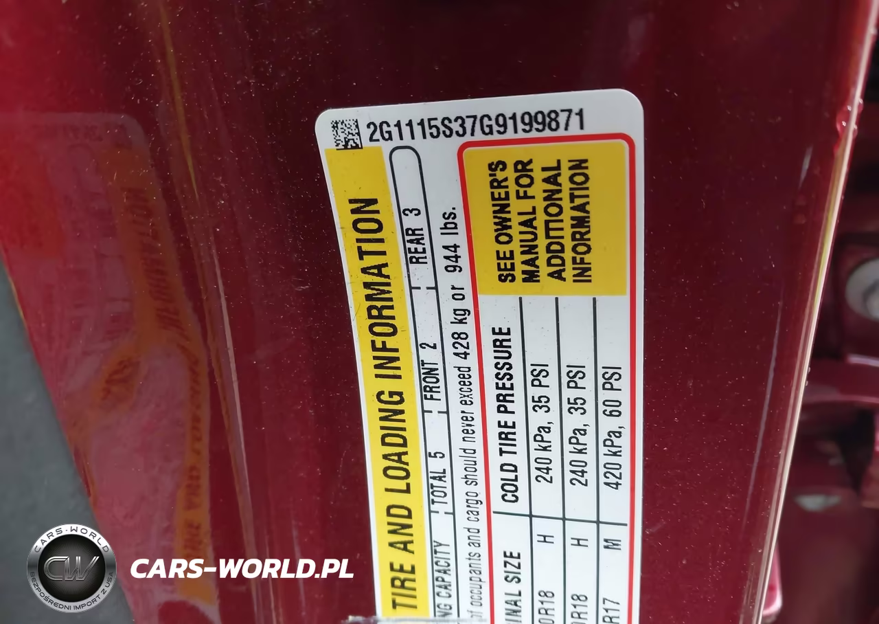 2016 Chevrolet Impala 2Lt VIN:2G1115S37G9199871 - 9
