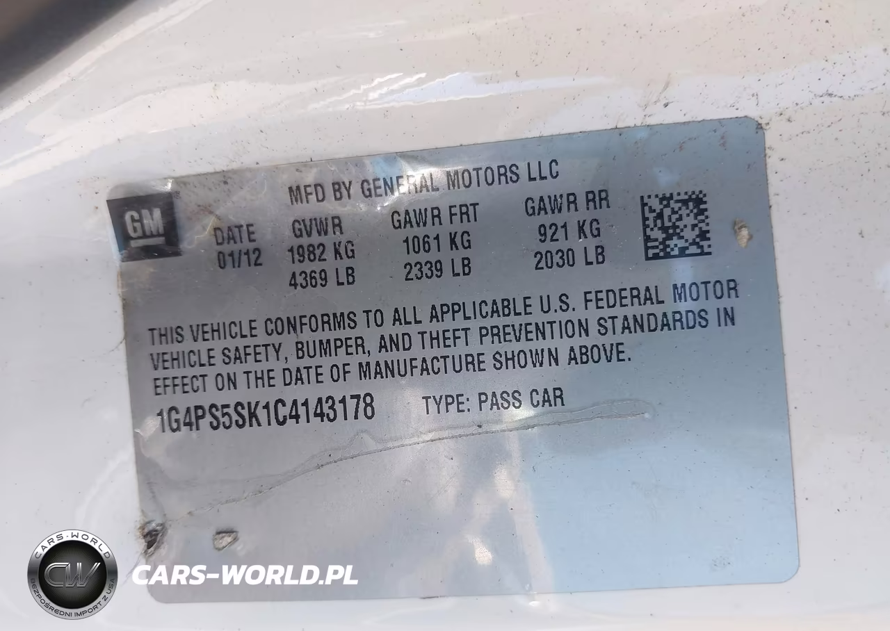 2012 Buick Verano Leather Group VIN:1G4PS5SK1C4143178 - 9