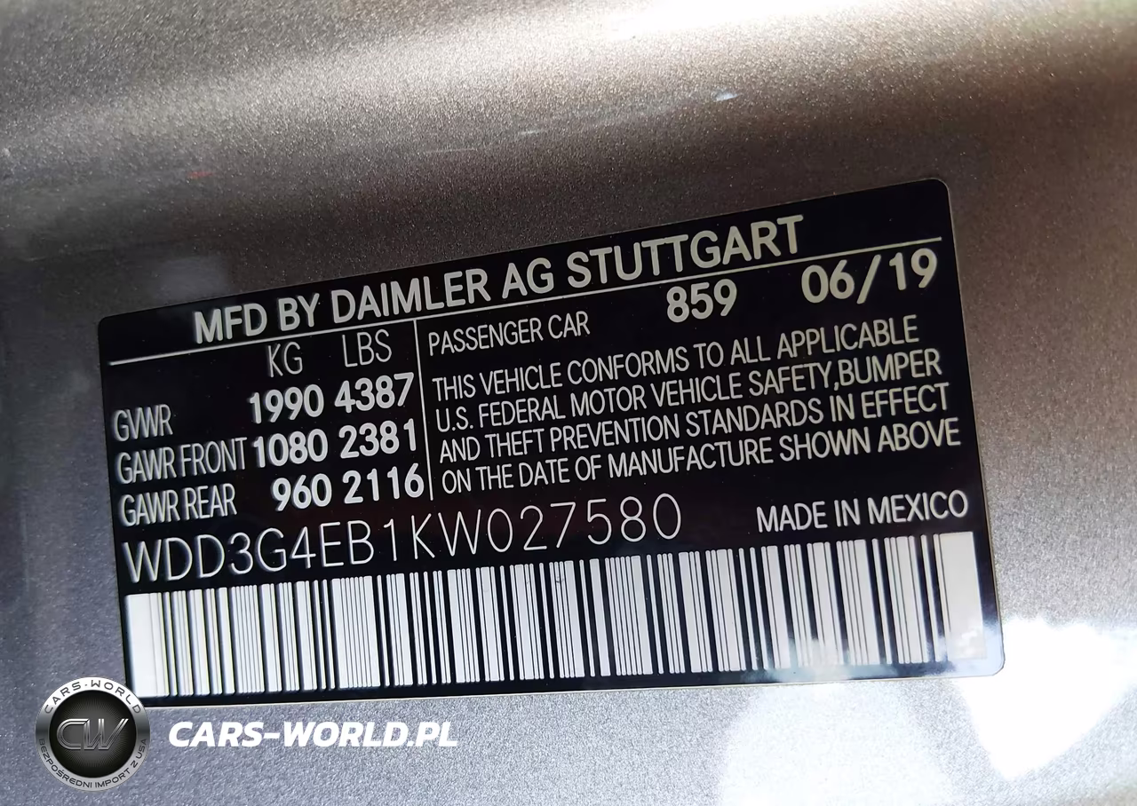 2019 Mercedes-Benz A 220 VIN:WDD3G4EB1KW027580 - 9