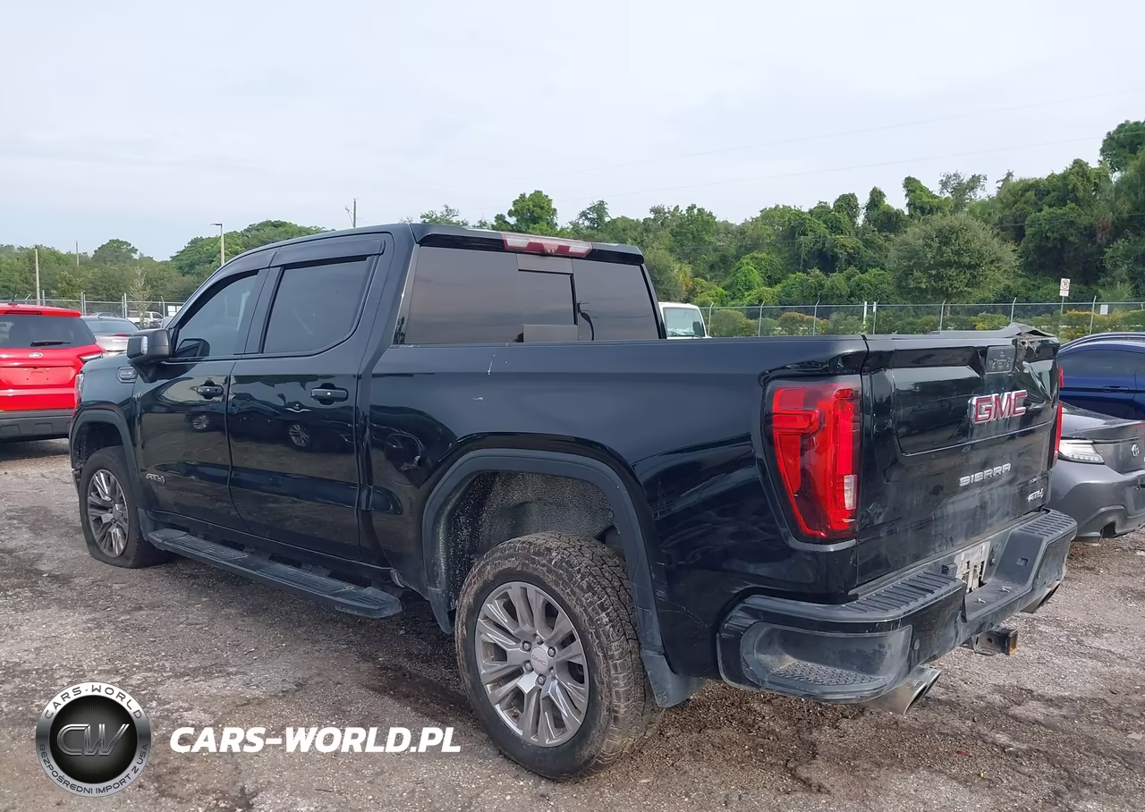 2020 GMC Sierra 1500 4Wd Short Box At4 VIN:3GTP9EEL3LG180157 - 3