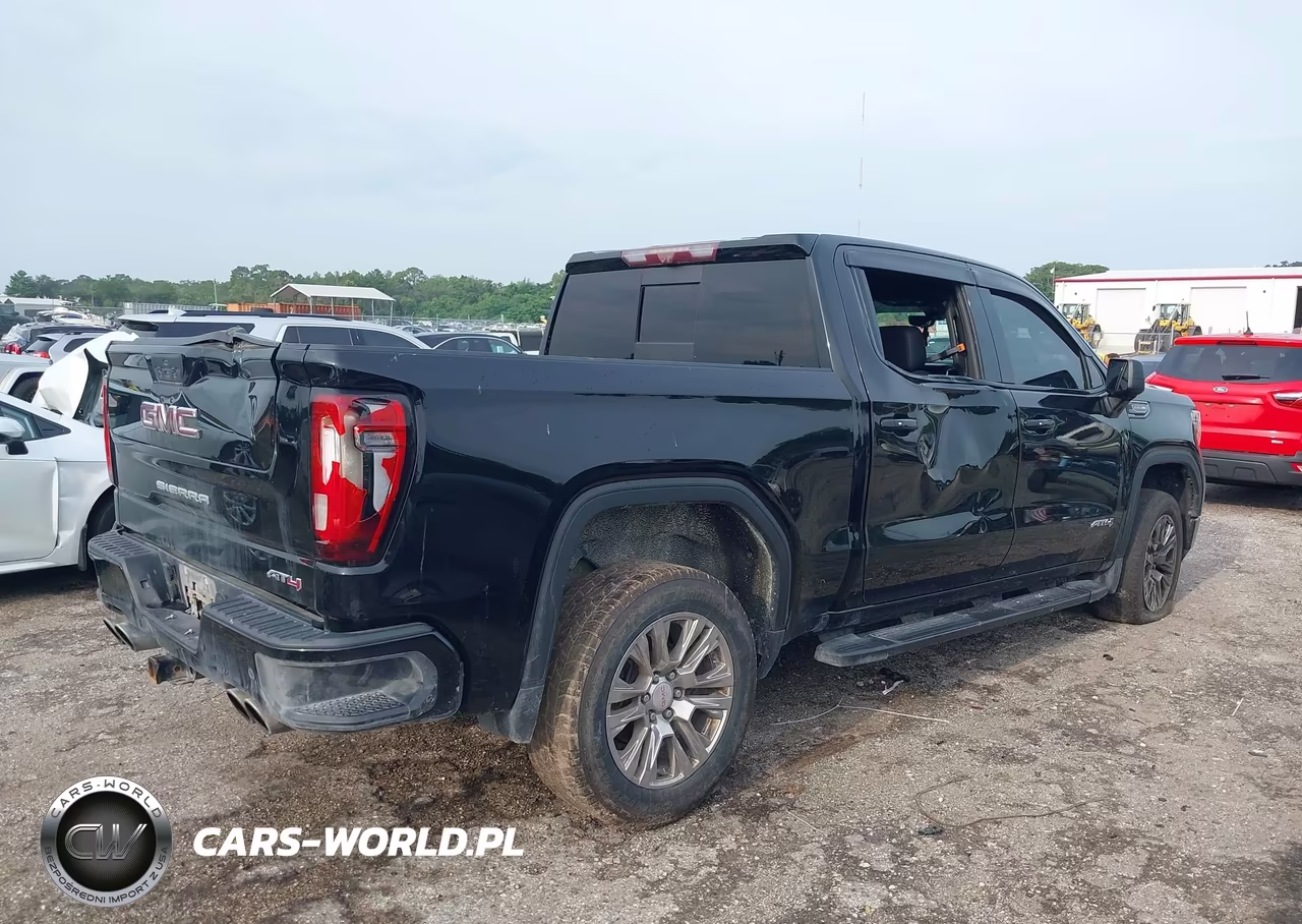 2020 GMC Sierra 1500 4Wd Short Box At4 VIN:3GTP9EEL3LG180157 - 4