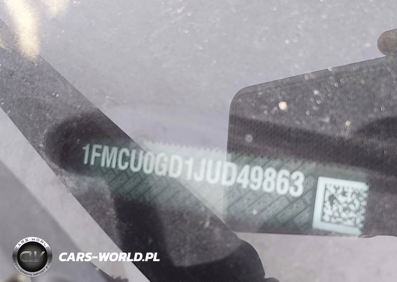 2018 Ford Escape Se VIN:1FMCU0GD1JUD49863 - 9