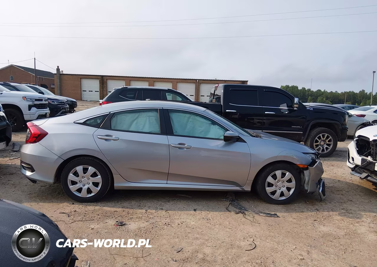 2019 Honda Civic Lx VIN:2HGFC2F62KH569442 - 13