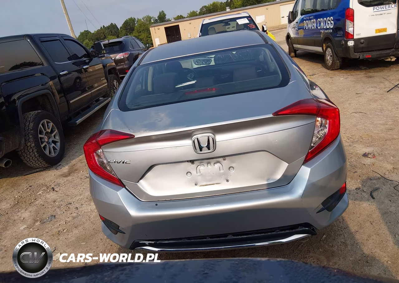 2019 Honda Civic Lx VIN:2HGFC2F62KH569442 - 16
