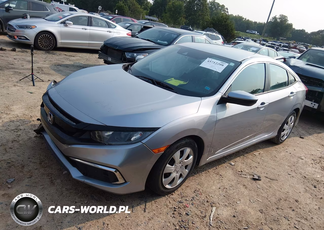 2019 Honda Civic Lx VIN:2HGFC2F62KH569442 - 2