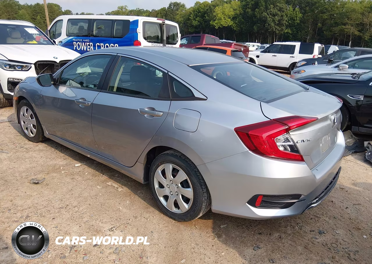 2019 Honda Civic Lx VIN:2HGFC2F62KH569442 - 3