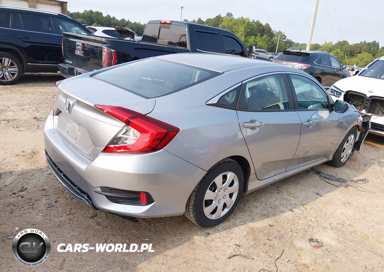 2019 Honda Civic Lx VIN:2HGFC2F62KH569442 - 4