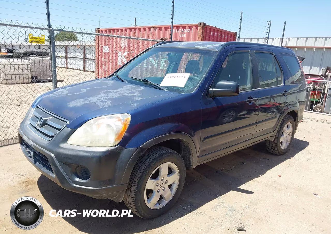 2005 Honda Cr-V Lx VIN:JHLRD68545C020372 - 2