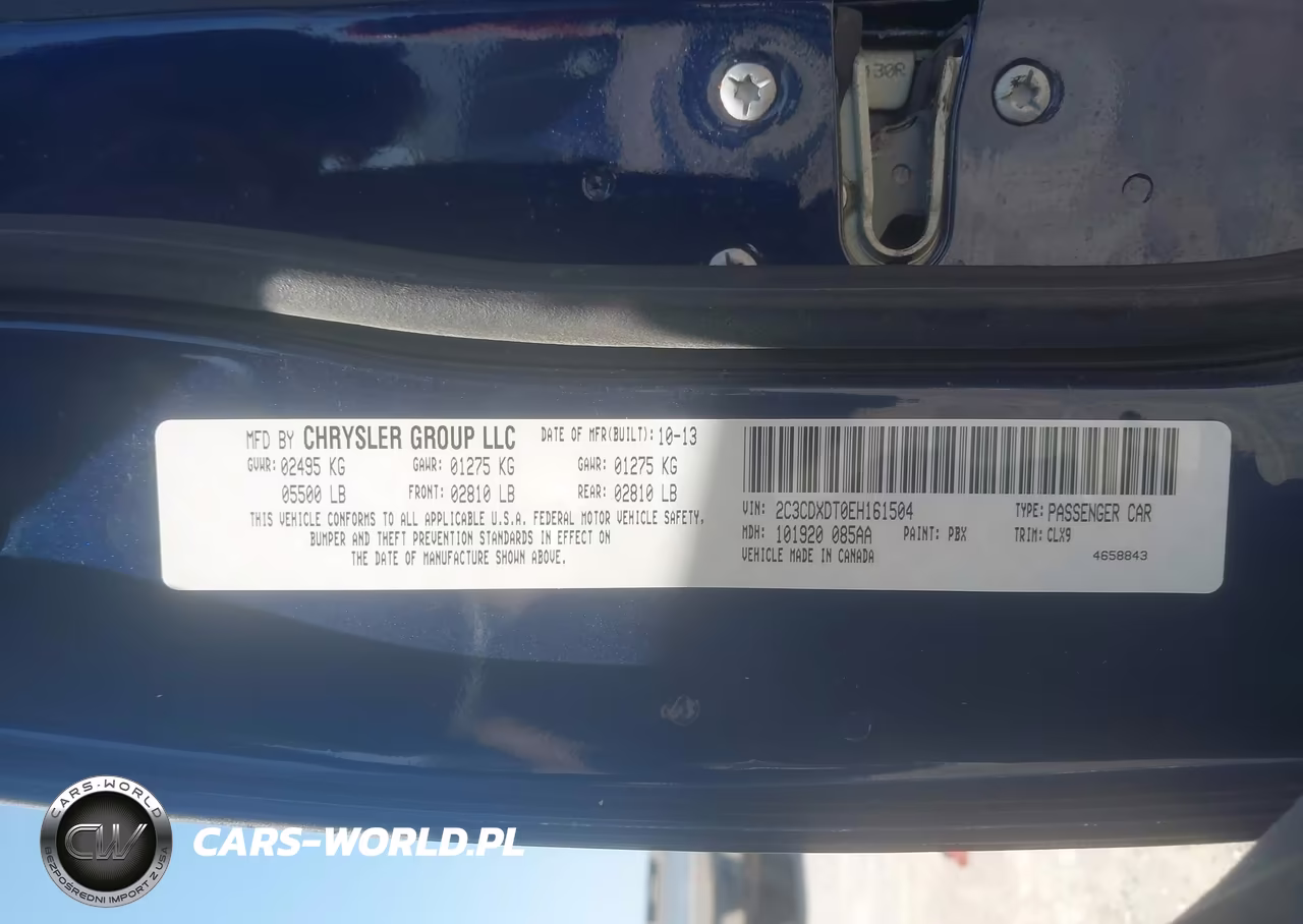2014 Dodge Charger R-T VIN:2C3CDXDT0EH161504 - 9