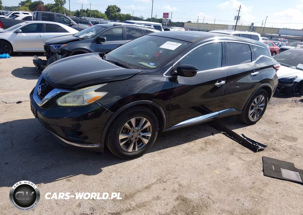 2016 Nissan Murano Platinum-S-Sl-Sv VIN:5N1AZ2MG5GN118986 - 2