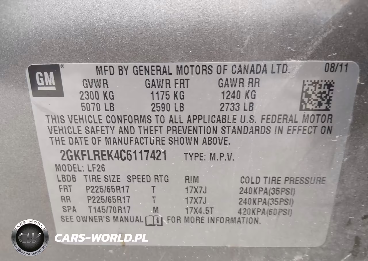 2012 GMC Terrain Sle-1 VIN:2GKFLREK4C6117421 - 9