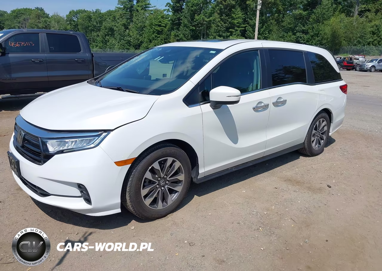 2022 Honda Odyssey Ex-L VIN:5FNRL6H78NB039818 - 2