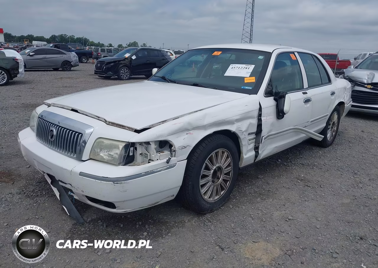 2010 Mercury Grand Marquis Ls (Fleet Only) VIN:2MEBM7FV7AX610097 - 2