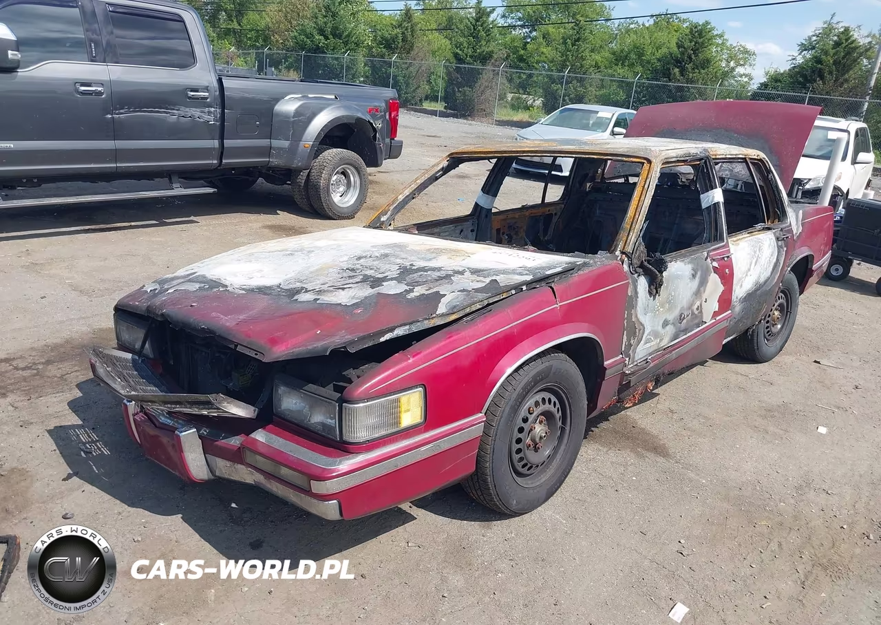 1992 Cadillac Deville VIN:1G6CD53BXN4242454 - 2